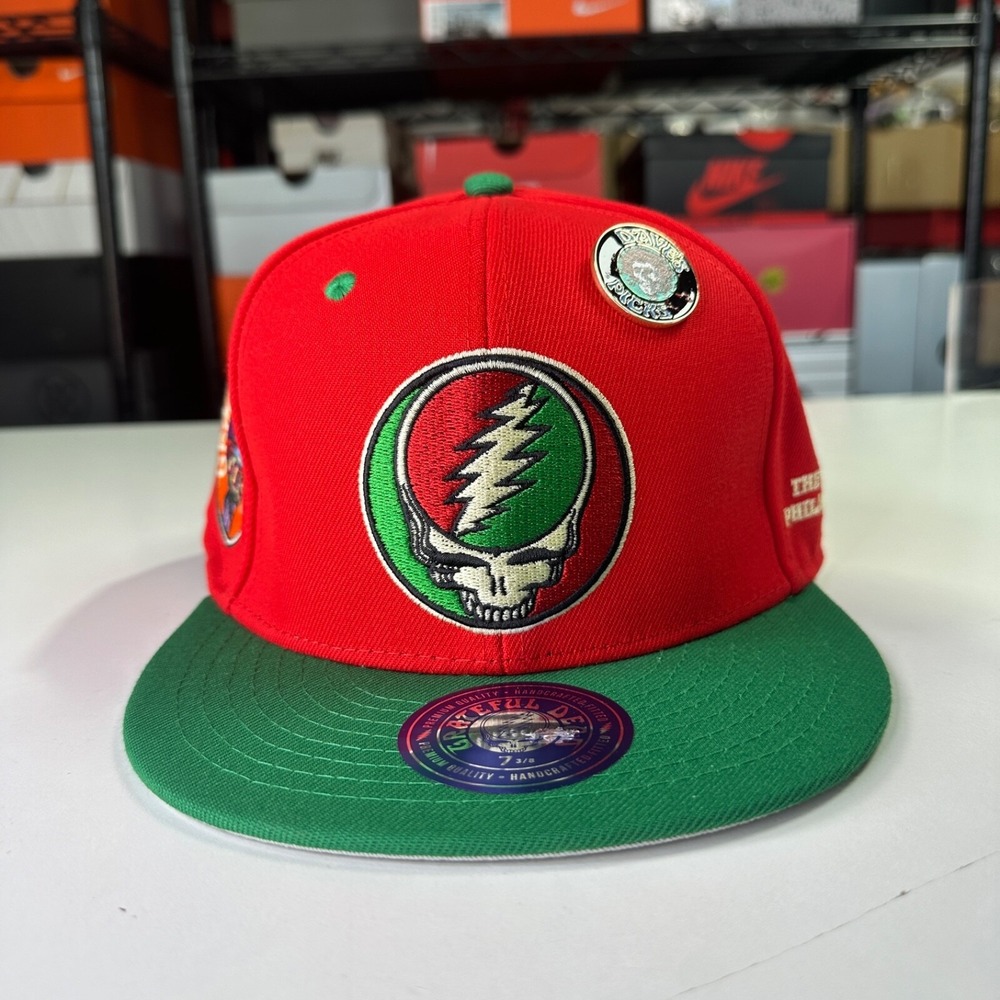 Lids HD X Grateful Dead Daves Picks The Spectrum Fitted Hat W/ Pin Size 7 3/8